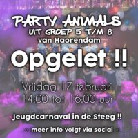 Carnaval voor groep 5-8 uit Haorendam